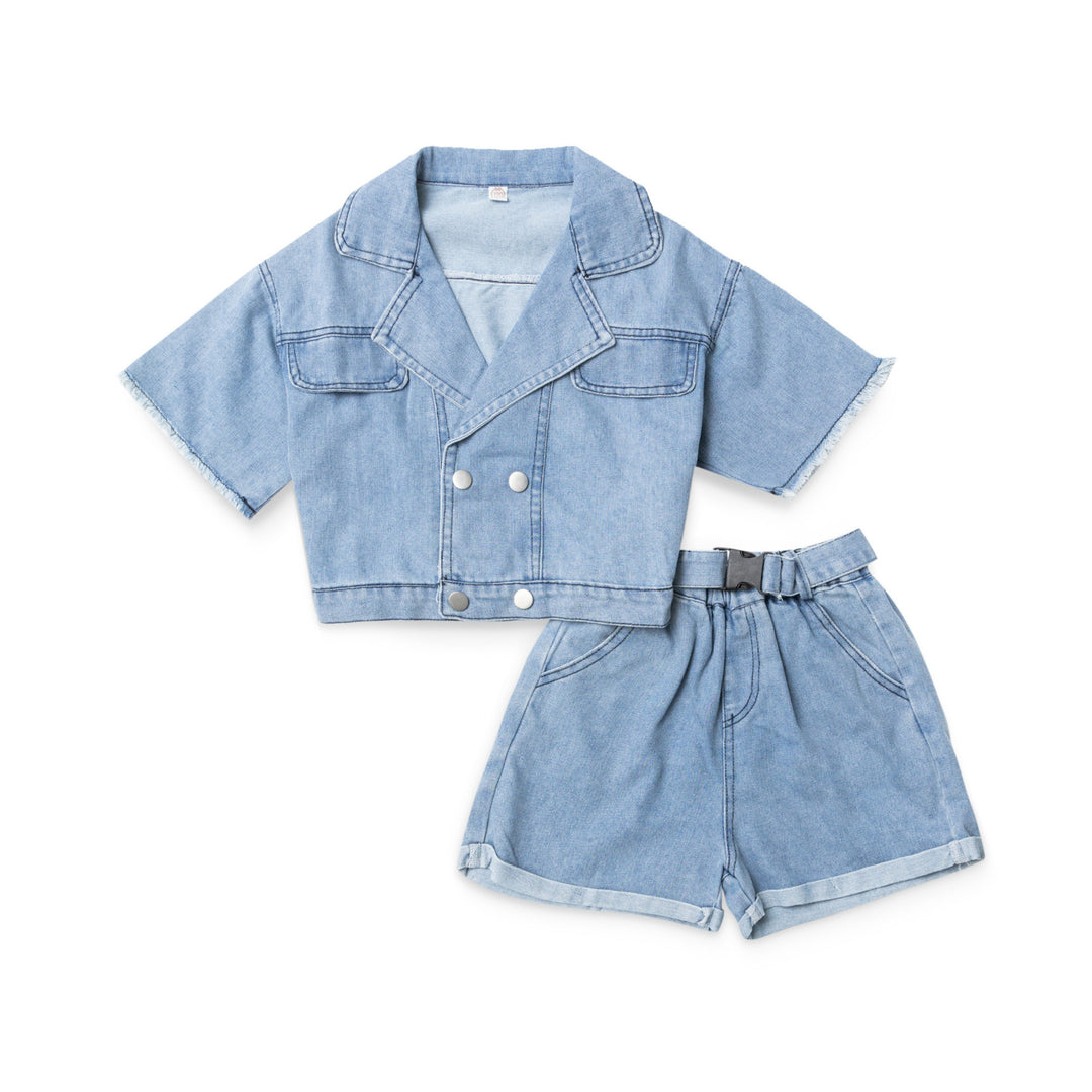 JEANS SET WITH SHORTS SET
