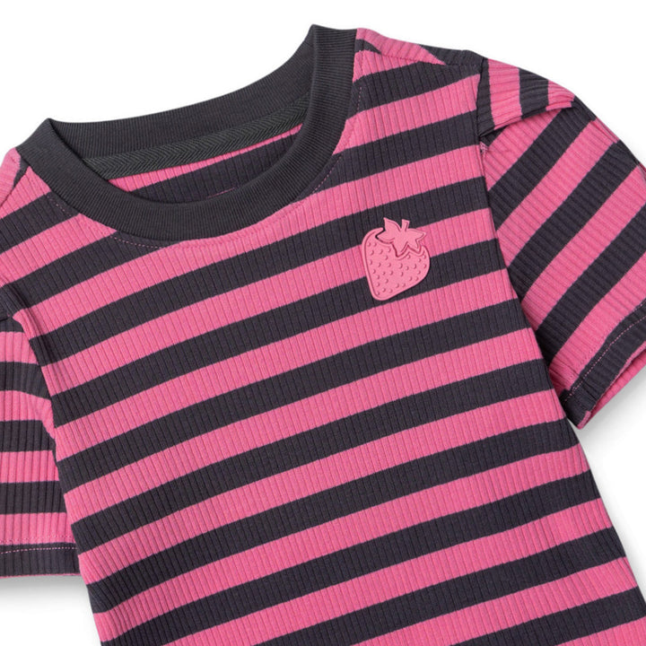 STRAWBERRY STRIPES TSHIRT