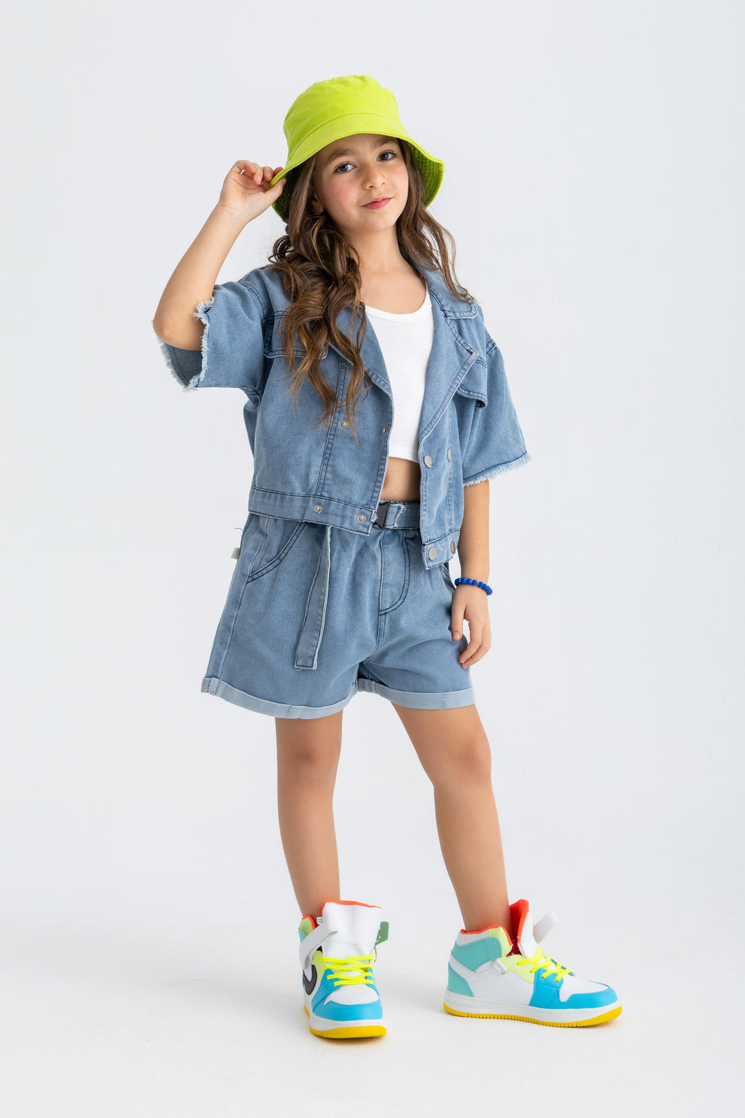 JEANS SET WITH SHORTS SET