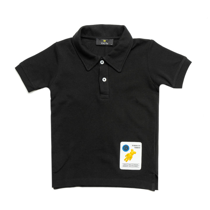 POLO SHIRT WITH PATCH